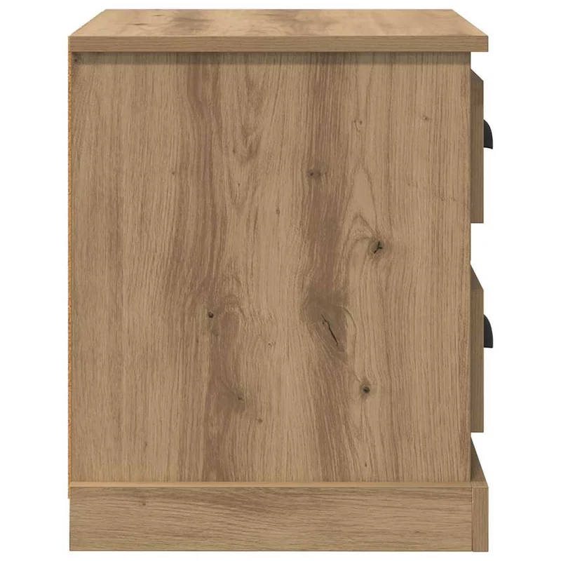 Bedside Cabinet 2 pcs Artisan Oak 39 x 39 x 47.5 cm