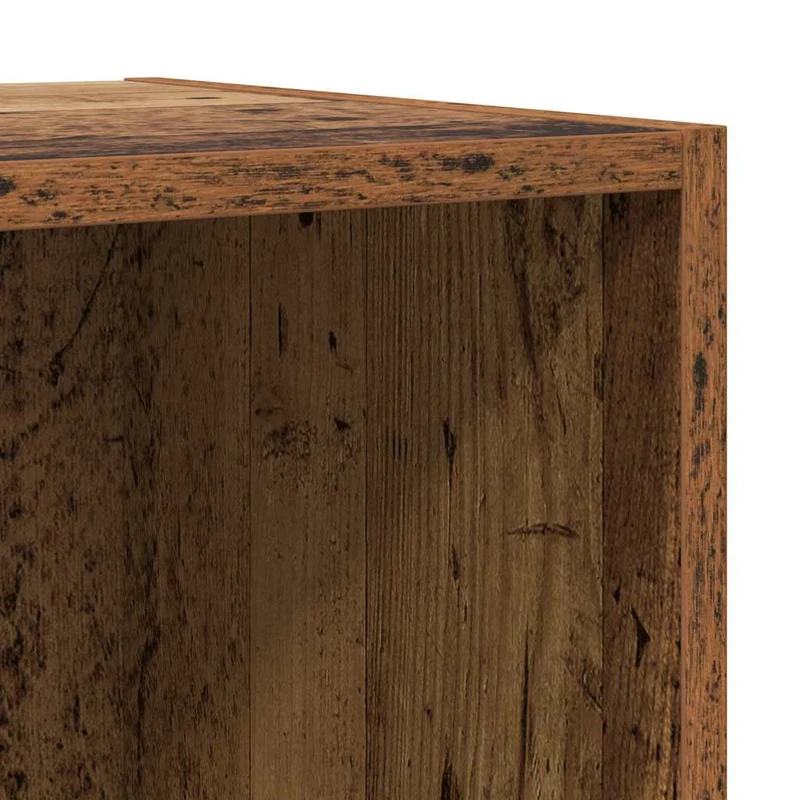 TV Cabinet Set 4 pcs Old Wood Engineered Wood