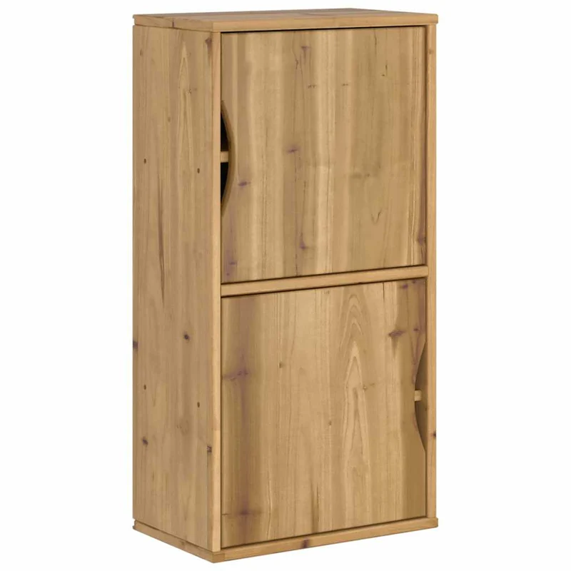 5 Piece TV Units with Storage "ODDA" Solid Wood Pine