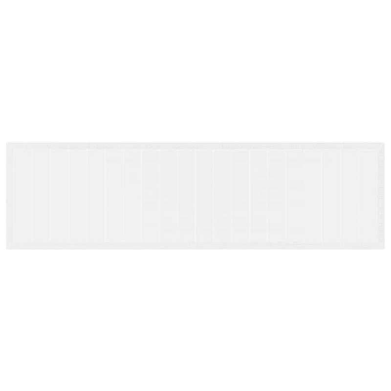 Garden Table White 350 x 100 x 74 cm Poly Rattan