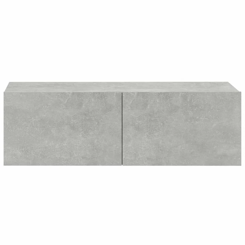 6 Piece TV Cabinet Set Concrete Grey Engineered Wood