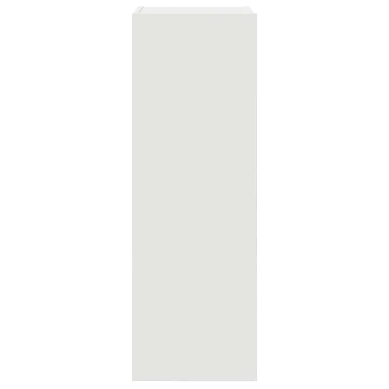 4 Piece TV Cabinet Set White Engineered Wood