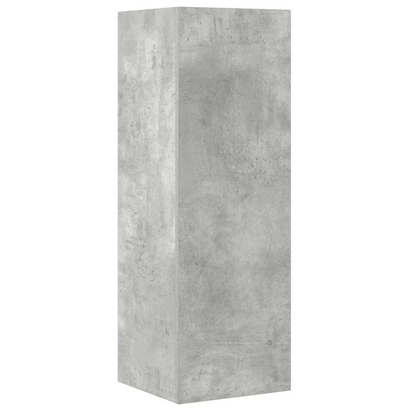 4 Piece TV Cabinet Set Concrete Grey Engineered Wood