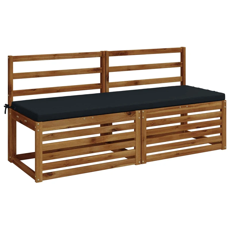Bench Cushion SOEST 100% Polyester Dark Blue 140 x 50 x 5 cm