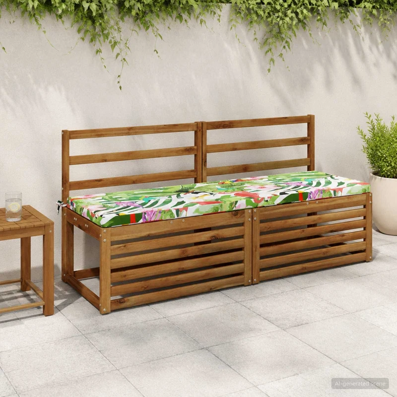 Bench Cushion SOEST 100% Polyester Multicolour 140 x 50 x 5 cm