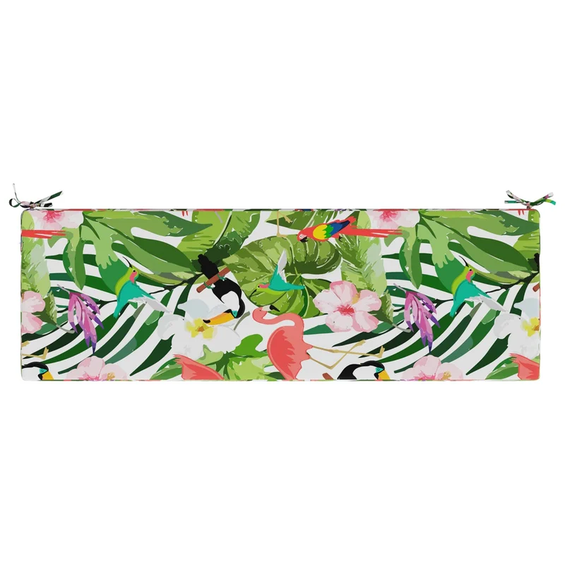 Bench Cushion SOEST 100% Polyester Multicolour 140 x 50 x 5 cm