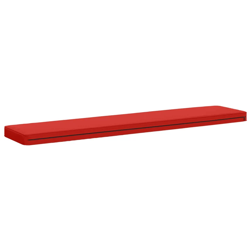 1-Piece Bench Cushion VUGHT 100% Polyester Red 150 x 30 x 5 cm