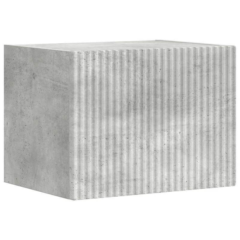 TV Cabinet Set 5 pcs Concrete Grey Engineered Wood