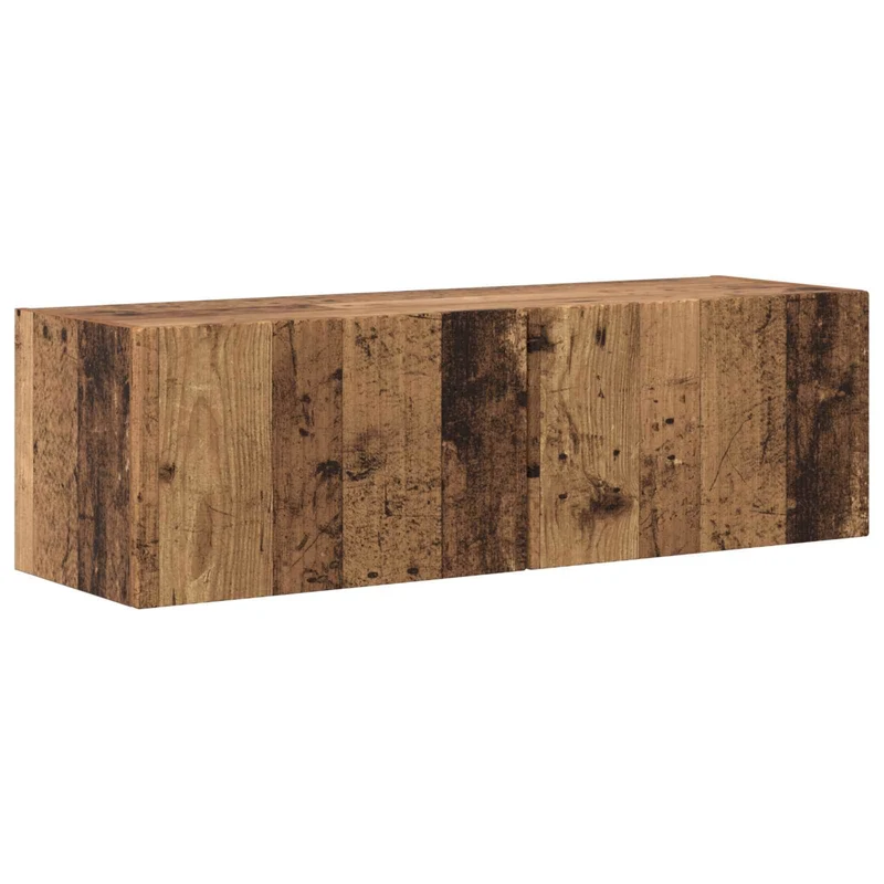 TV Cabinet Set 5 pcs Old Wood Engineered Wood