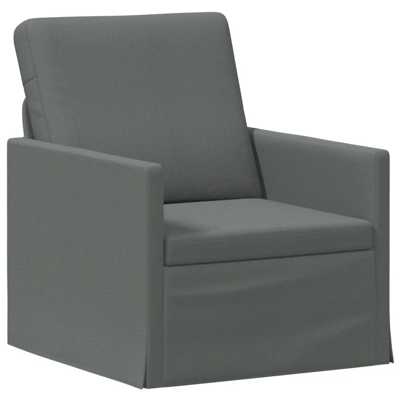 Armchair Dark Grey 70 x 81 x 82 cm Fabric