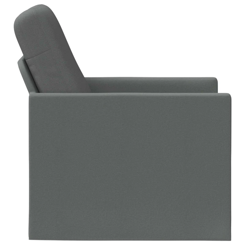 Armchair Dark Grey 70 x 81 x 82 cm Fabric