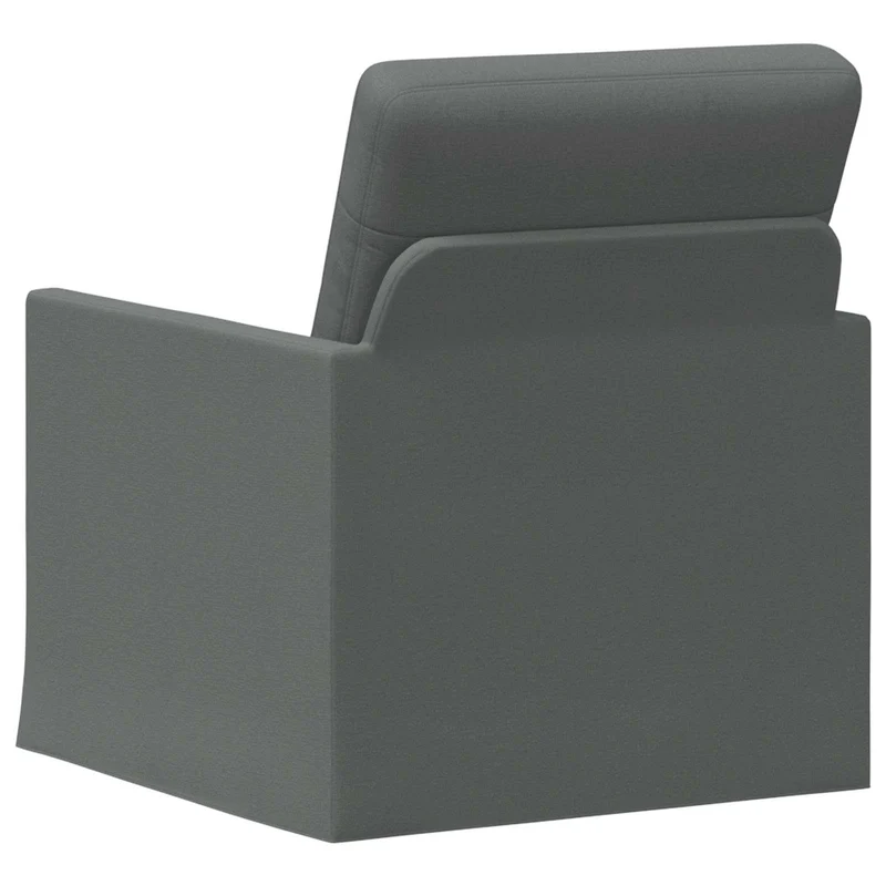 Armchair Dark Grey 70 x 81 x 82 cm Fabric