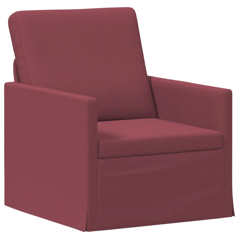 Armchair Wine Red 70 x 81 x 82 cm Fabric