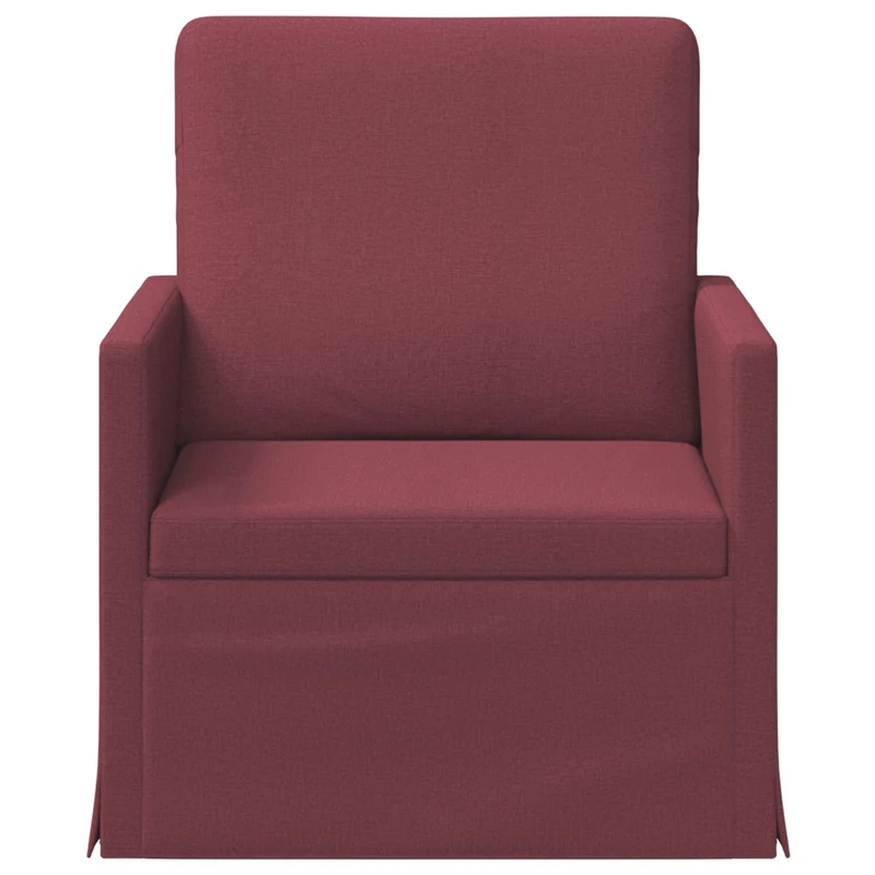 Armchair Wine Red 70 x 81 x 82 cm Fabric
