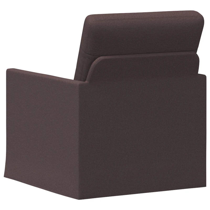 Armchair Dark Brown 70 x 81 x 82 cm Fabric