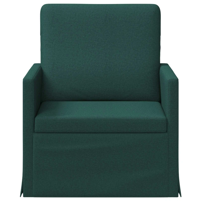 Armchair Dark Green 70 x 81 x 82 cm Fabric