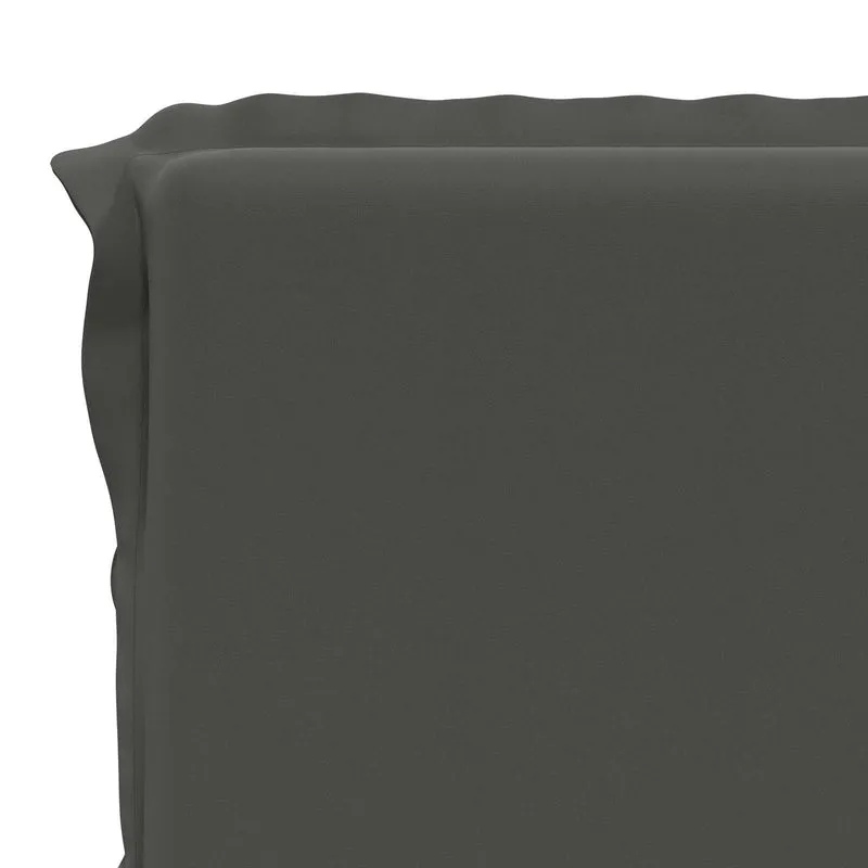 High Back Chair Cushion GEMERT 2 pcs 100% Polyester Anthracite