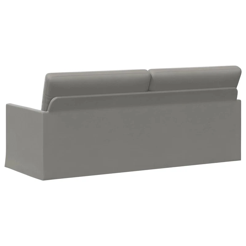 3 Seater Sofa Light Grey 190 x 81 x 82 cm Velvet