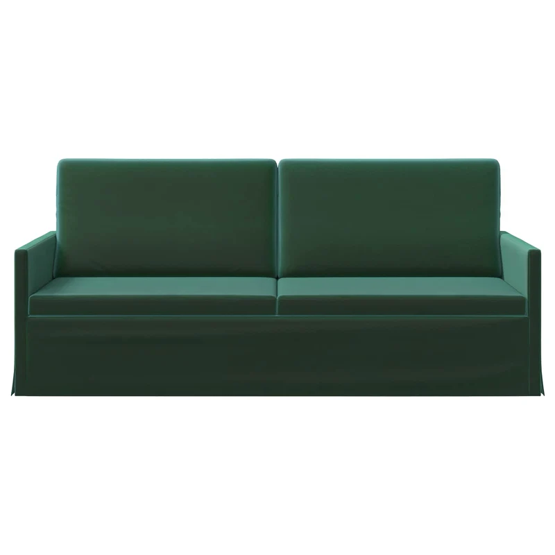 3 Seater Sofa Dark Green 190 x 81 x 82 cm Velvet