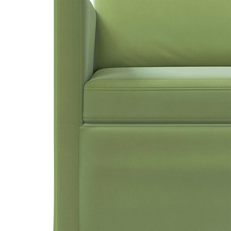 3 Seater Sofa Light Green 190 x 81 x 82 cm Velvet