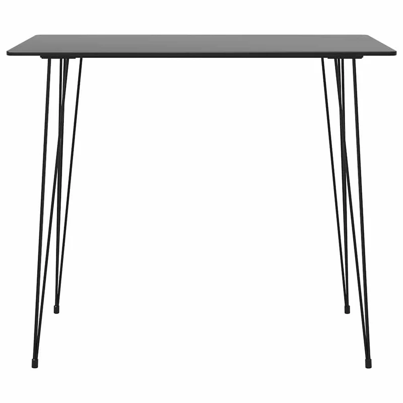 5 Piece Bar Set Black and White