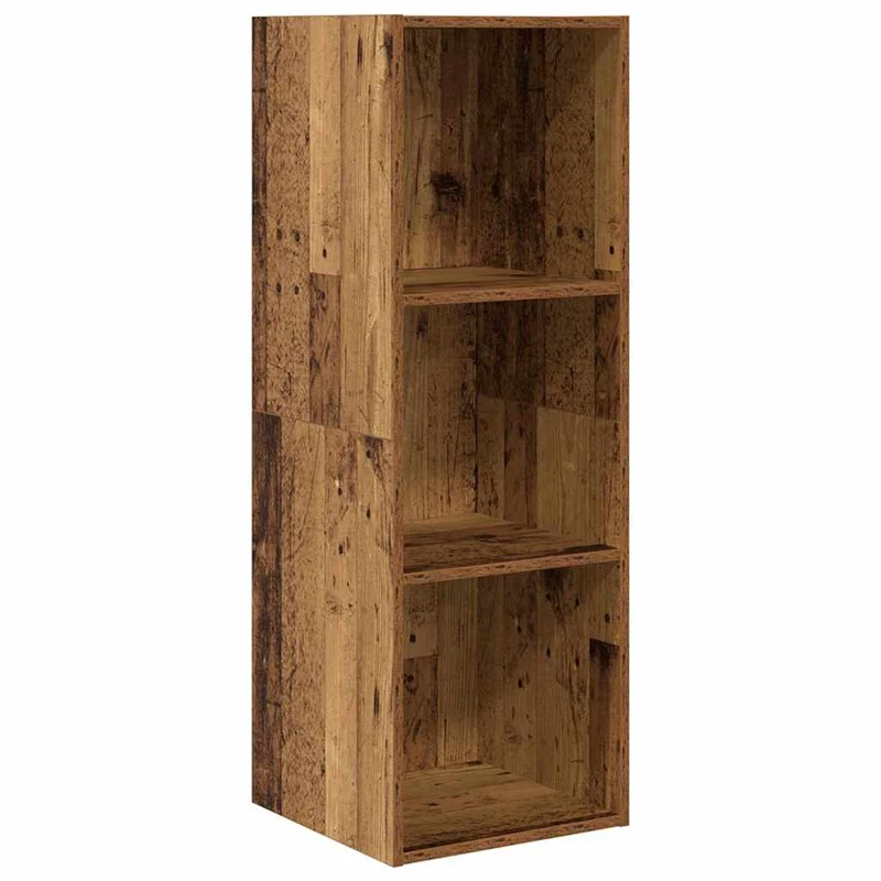 TV Cabinet Set 4 pcs Old Wood Engineered Wood