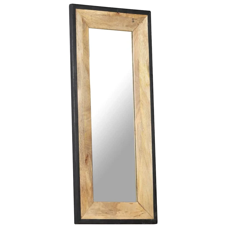 321631 vidaXL Mirror 110x50 cm Solid Mango Wood