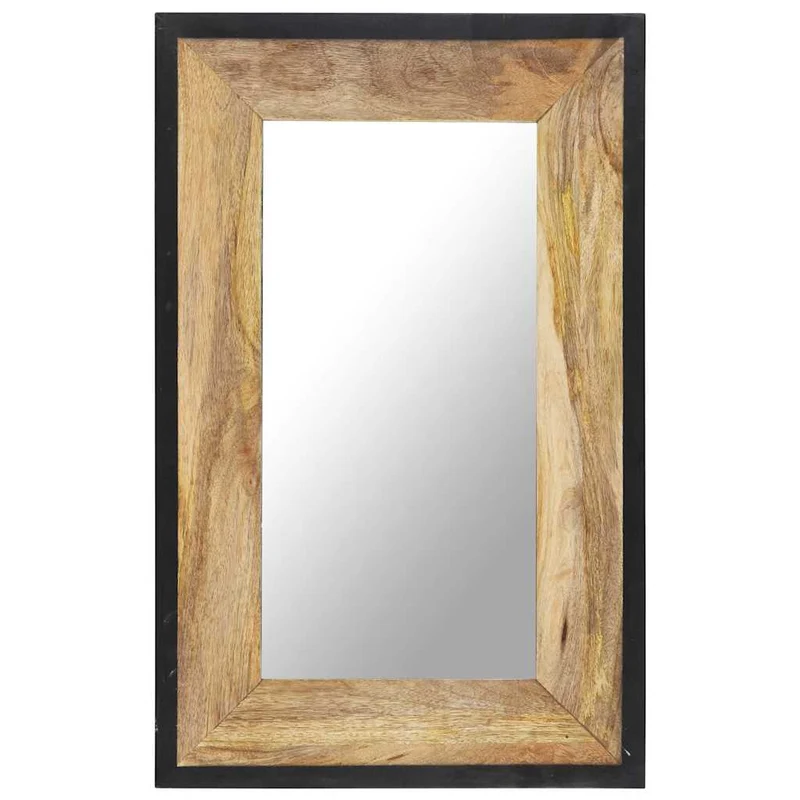 321630 vidaXL Mirror 80x50 cm Solid Mango Wood