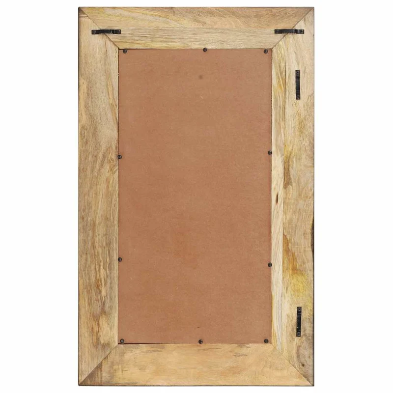 321630 vidaXL Mirror 80x50 cm Solid Mango Wood