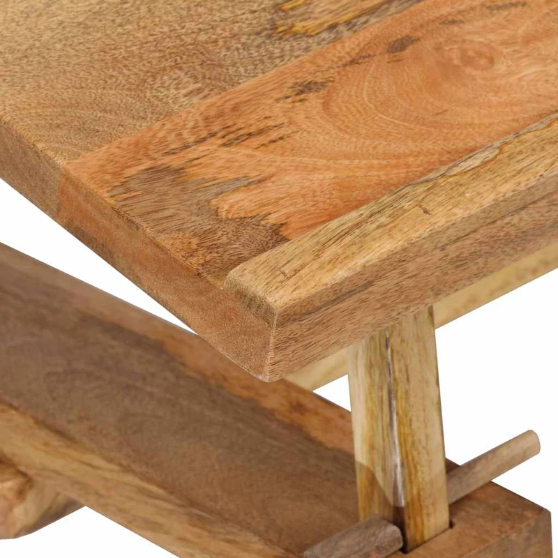 244948 vidaXL Drafting Table Solid Mango Wood 116x50x76 cm