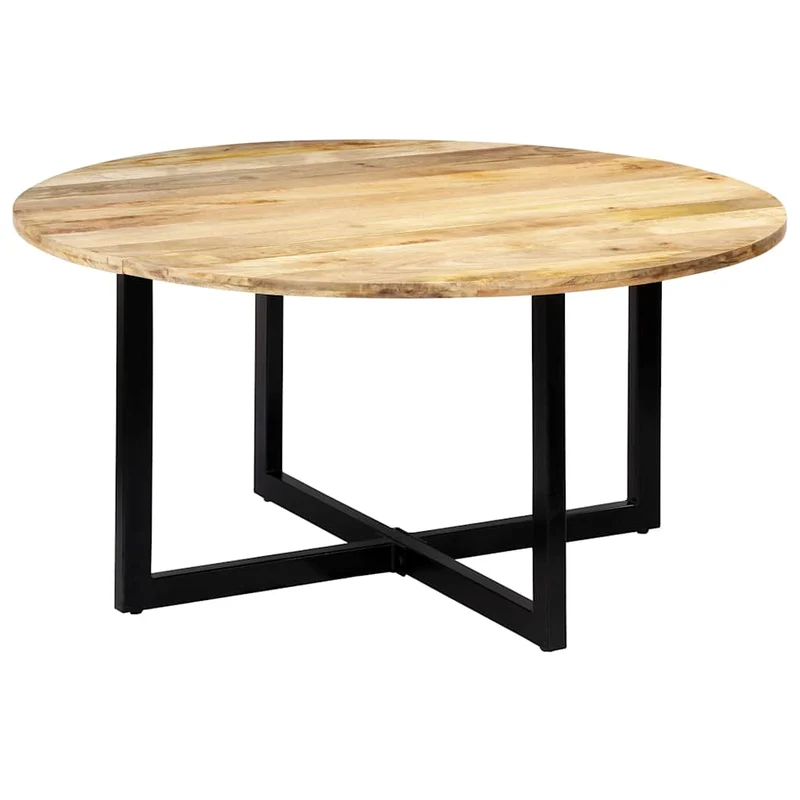 247851 vidaXL Dining Table 150x73 cm Solid Mango Wood