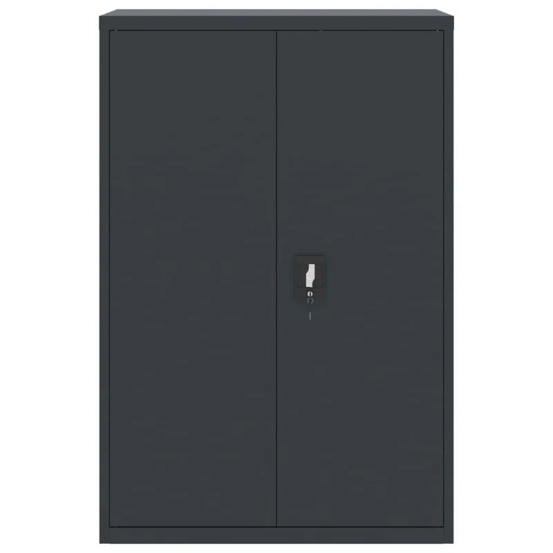 File Cabinet Anthracite 90x40x180 cm Steel
