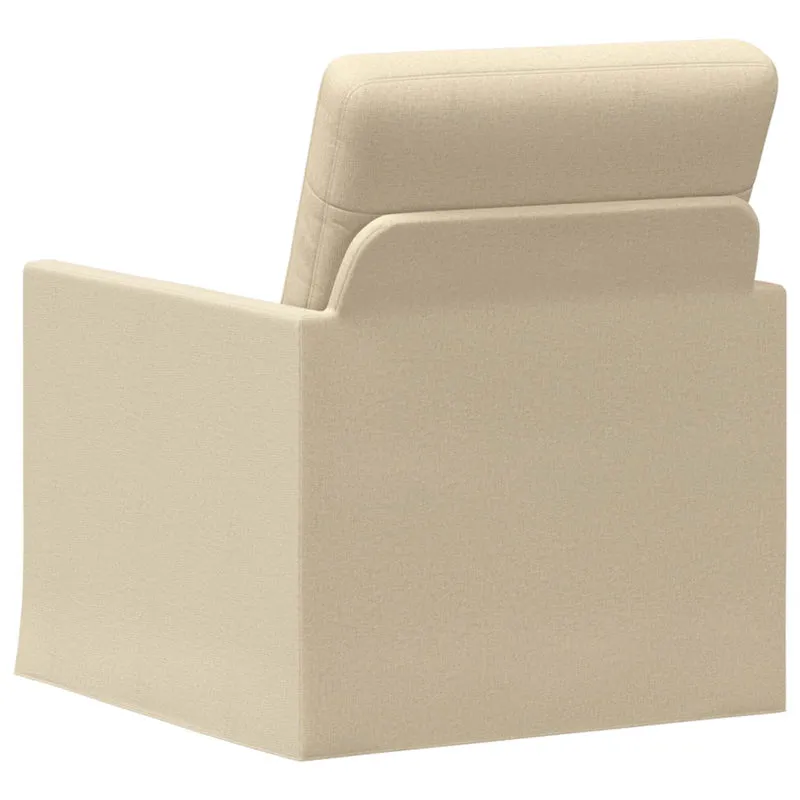 Armchair Cream 70 x 81 x 82 cm Fabric