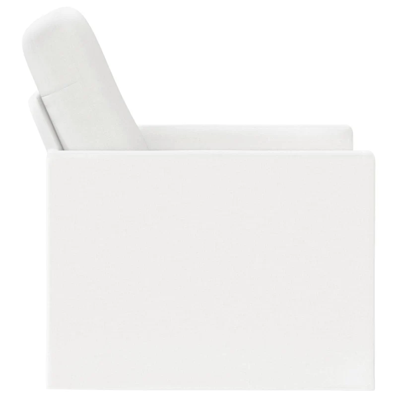 Armchair White 70 x 81 x 82 cm Fabric
