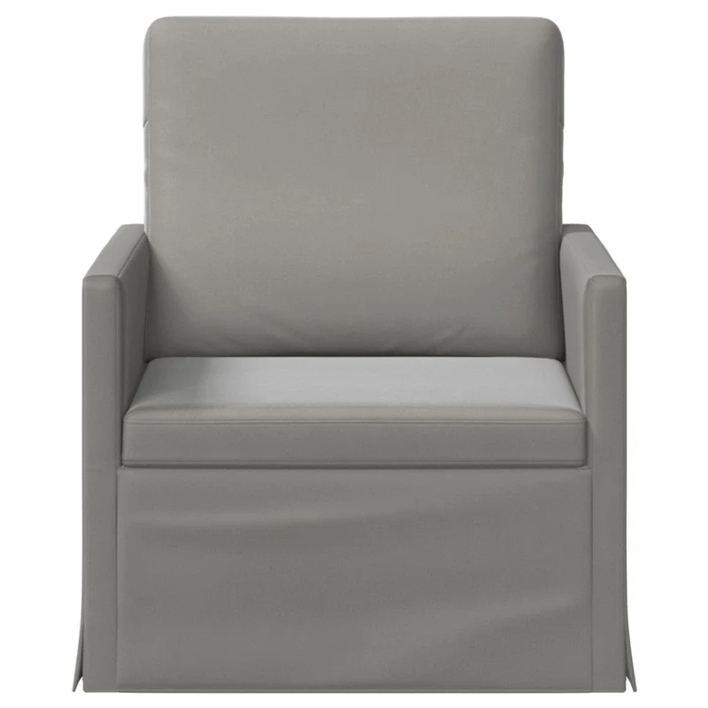 Armchair Light Grey 70 x 81 x 82 cm Velvet