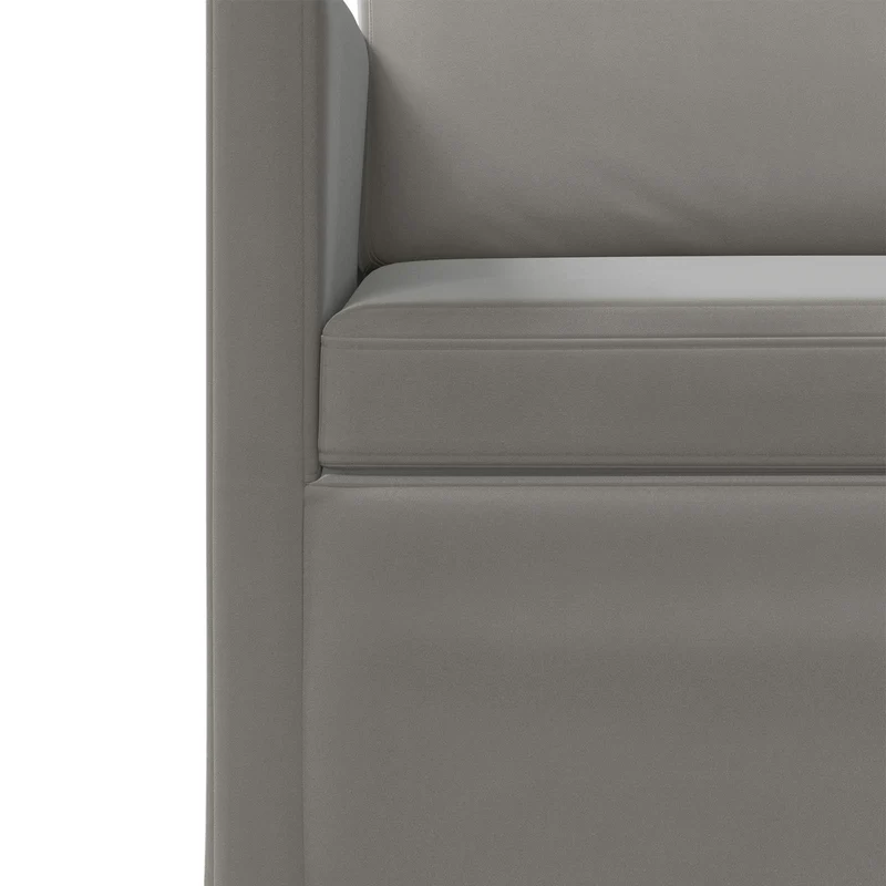 Armchair Light Grey 70 x 81 x 82 cm Velvet