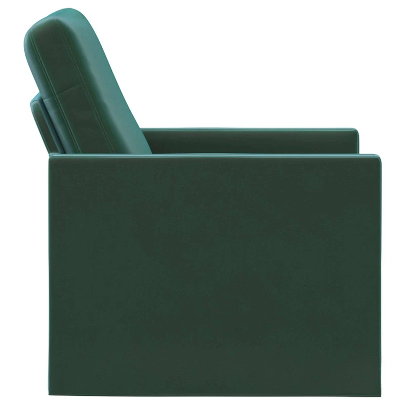 Armchair Dark Green 70 x 81 x 82 cm Velvet