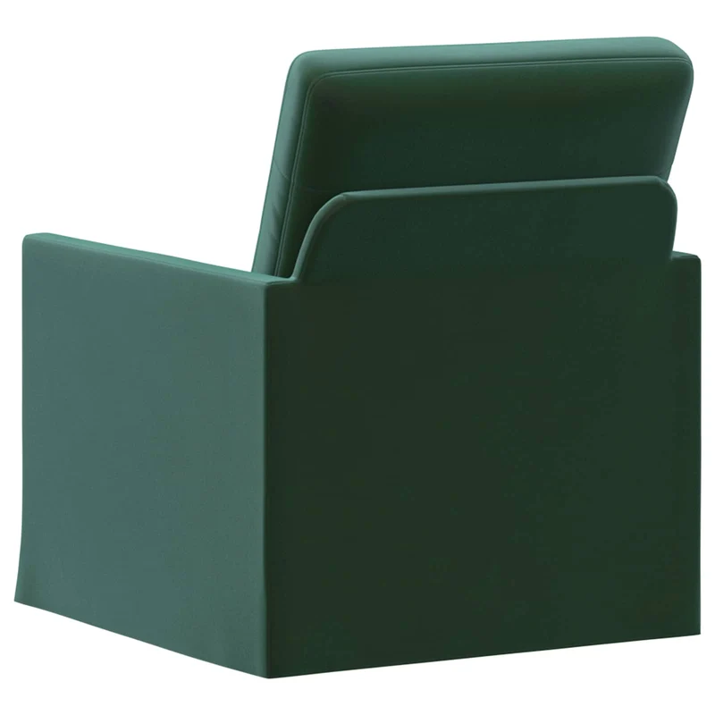 Armchair Dark Green 70 x 81 x 82 cm Velvet