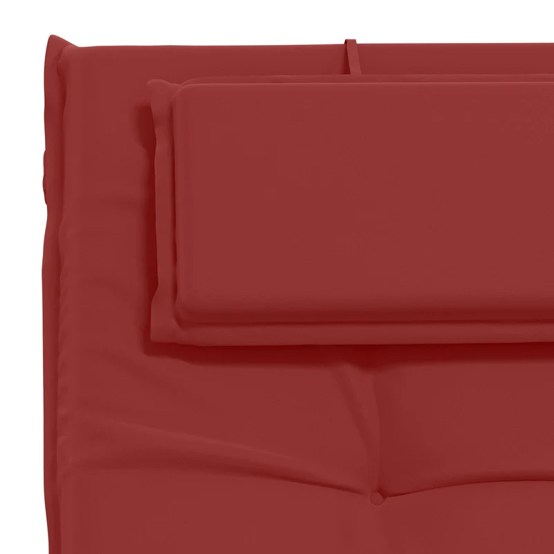 Sunlounger Cushion GEMERT 100% Polyester Wine Red
