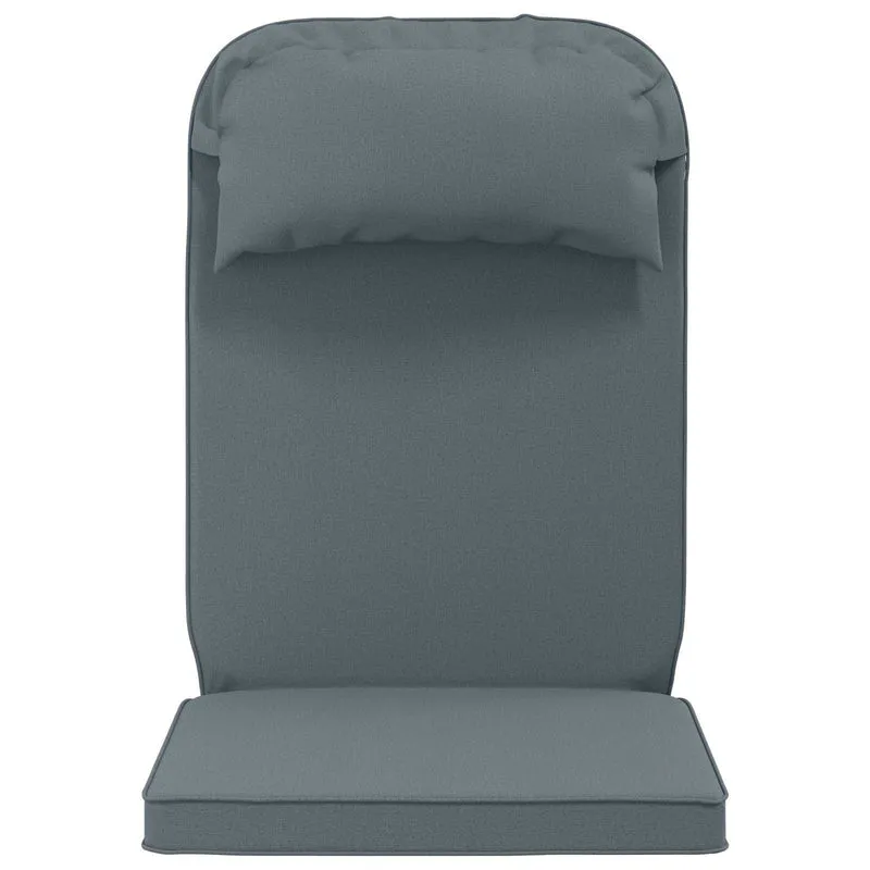 Adirondack Chair Cushion 100% Polyester Blue 124 x 55 x 5 cm