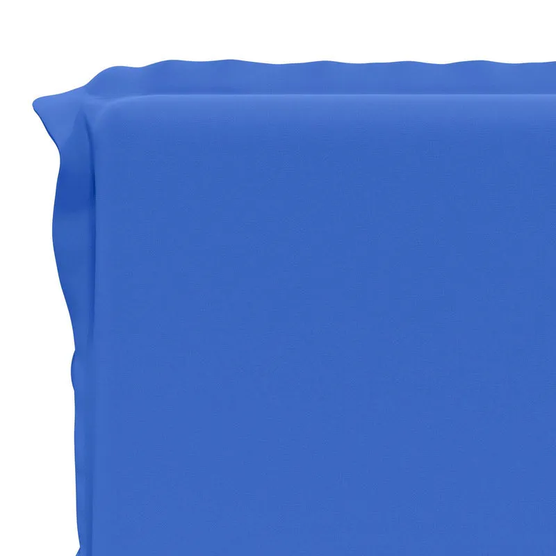 High Back Chair Cushion GEMERT 2 pcs 100% Polyester Royal Blue