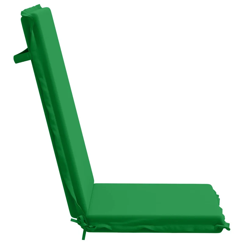 High Back Chair Cushion GEMERT 4 pcs 100% Polyester Green