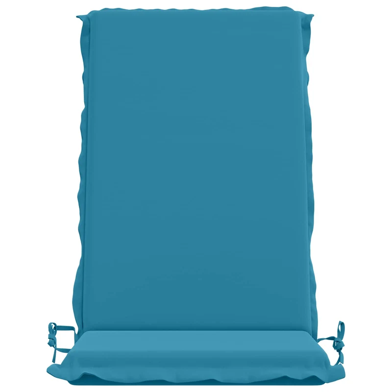 High Back Chair Cushion GEMERT 4 pcs 100% Polyester Light Blue
