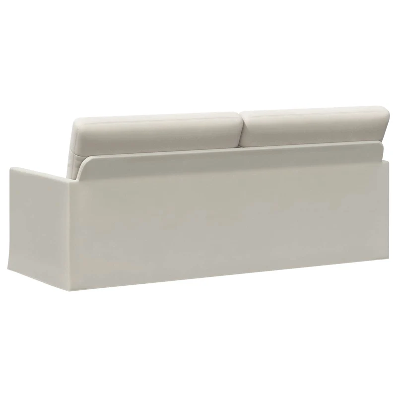 3 Seater Sofa Cream 190 x 81 x 82 cm Velvet