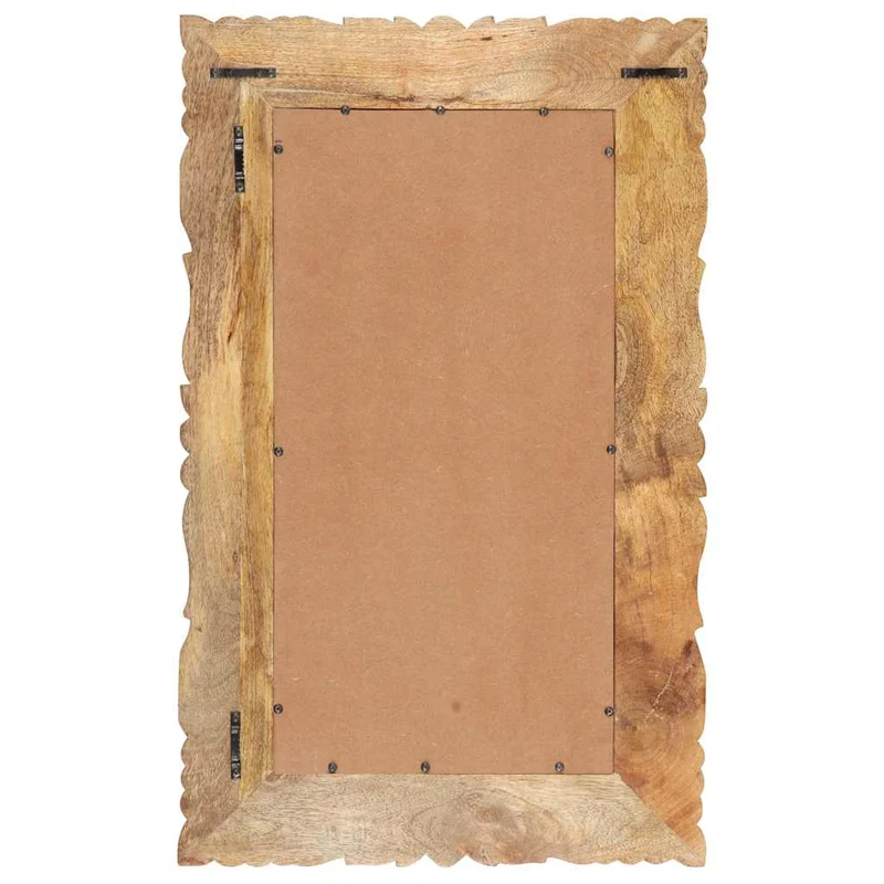 321636 vidaXL Mirror 80x50 cm Solid Mango Wood