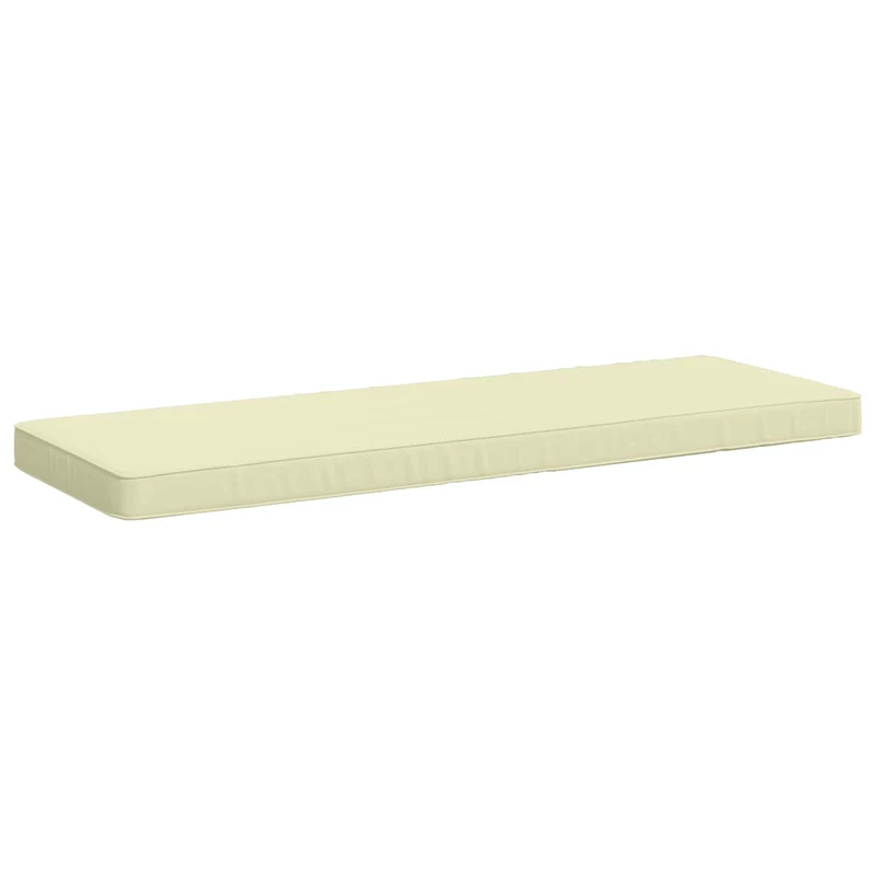 1-Piece Bench Cushion VUGHT 100% Polyester Cream