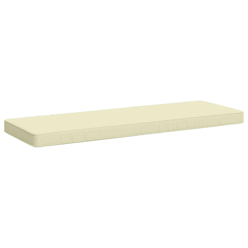 1-Piece Bench Cushion VUGHT 100% Polyester Cream