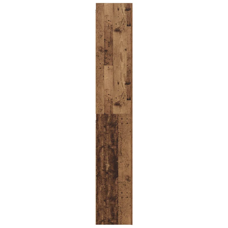 TV Cabinet Set 10 pcs Old Wood Engineered Wood