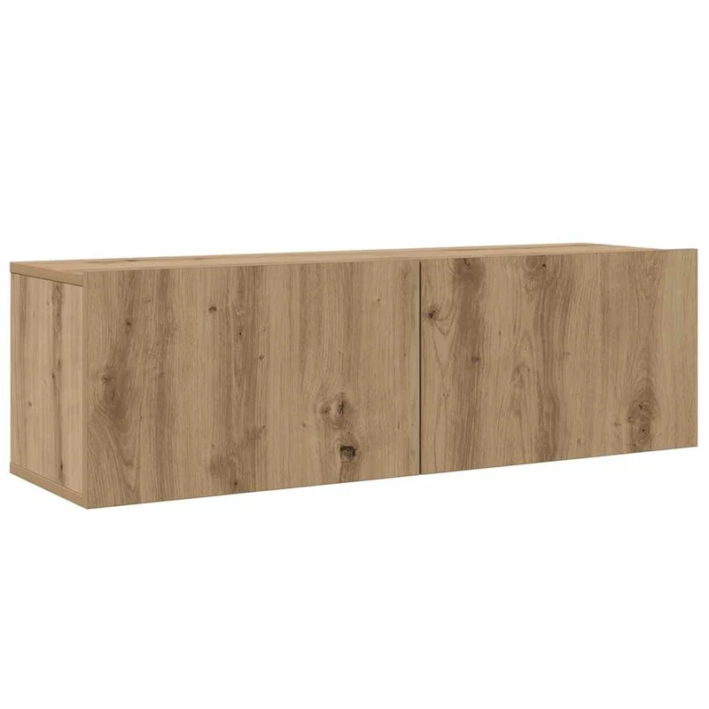 TV Cabinet Set 8 pcs Artisan Oak Engineered Wood
