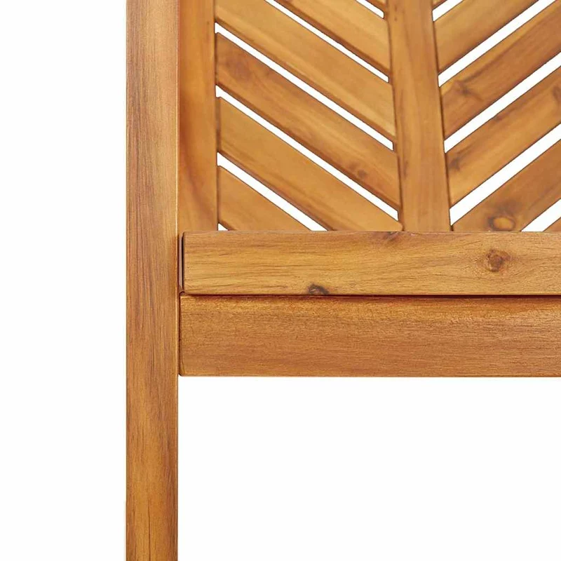 Garden Dining Set 3 pcs Brown 150 x 90 x 74 cm